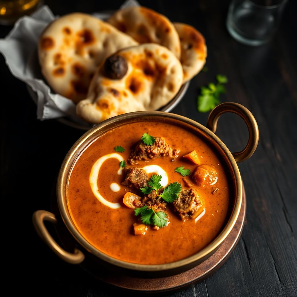 Slow cooked korma