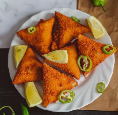 Peri peri samosas