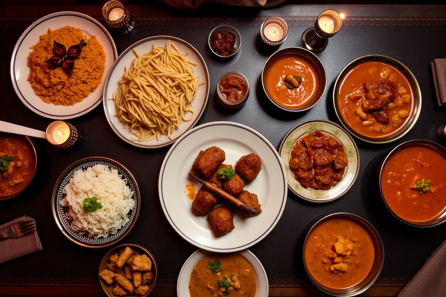 Chachajaans Rasoi signature spread