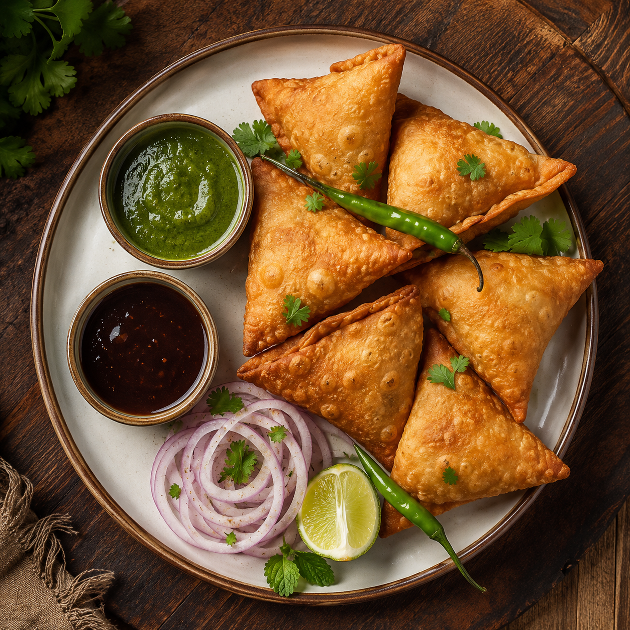 The Samosa Factory signature spread